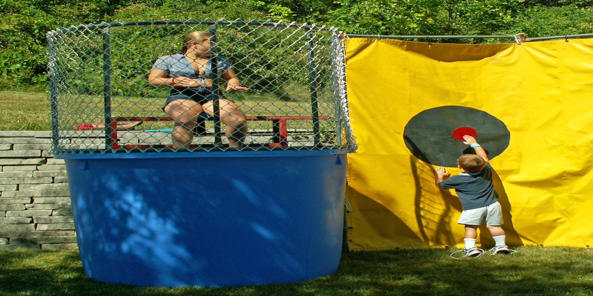 From $400 onwards Dunk Tank Rental