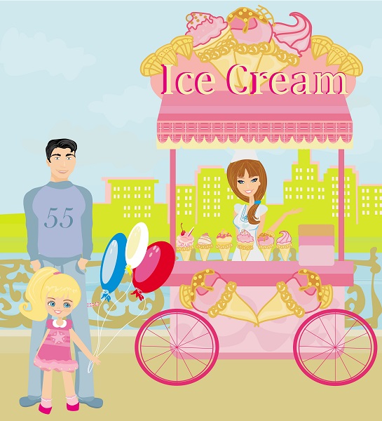 Ice Cream Rental with Decor