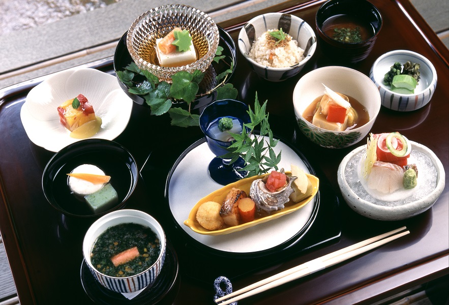 Beautifully Presented Japanese Food